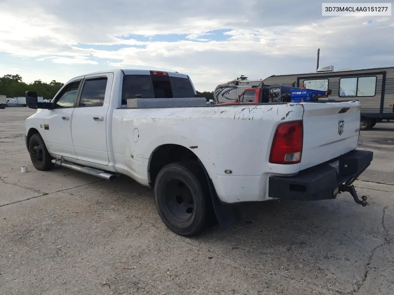 2010 Dodge Ram 3500 VIN: 3D73M4CL4AG151277 Lot: 71551874