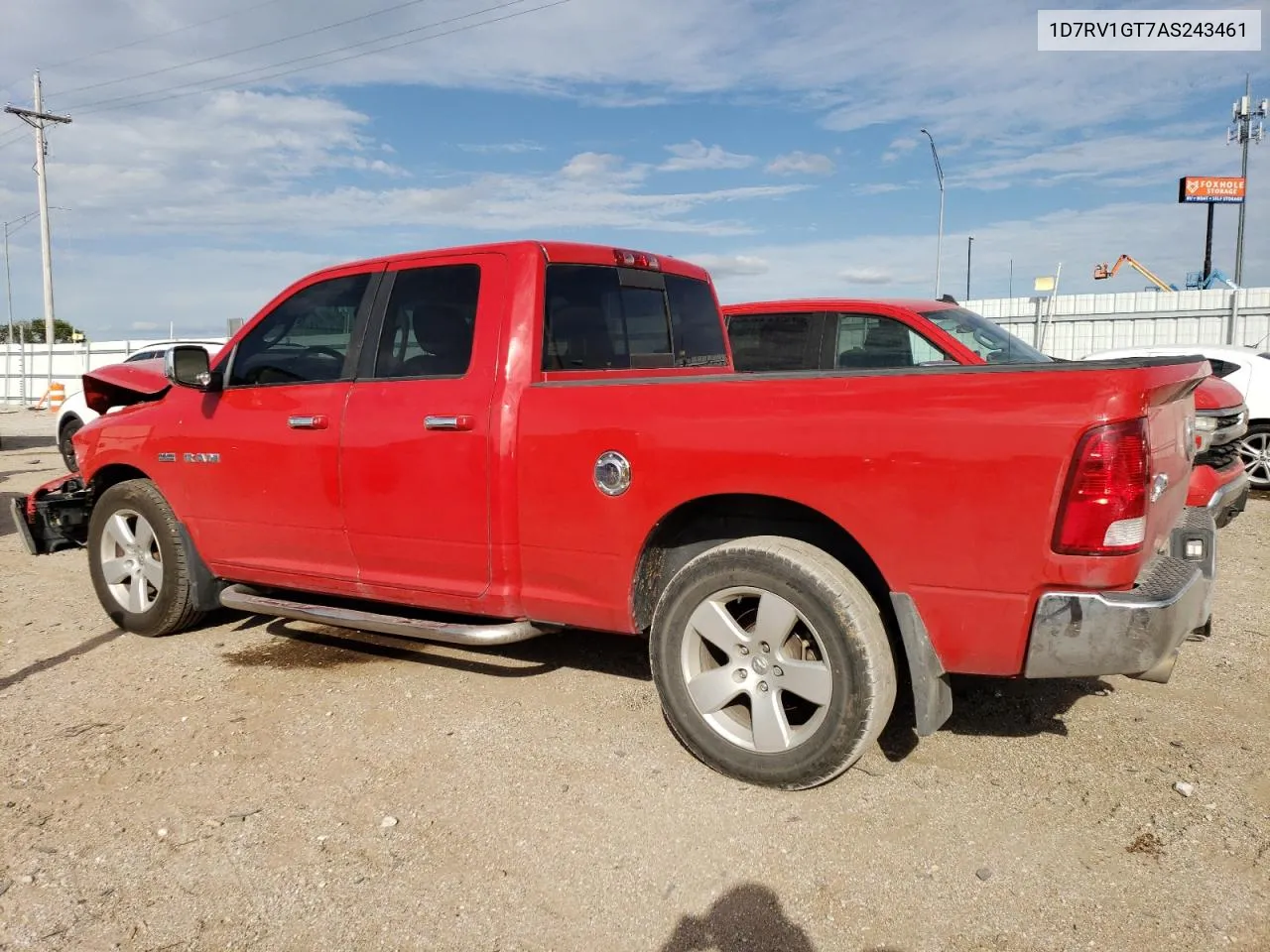 1D7RV1GT7AS243461 2010 Dodge Ram 1500