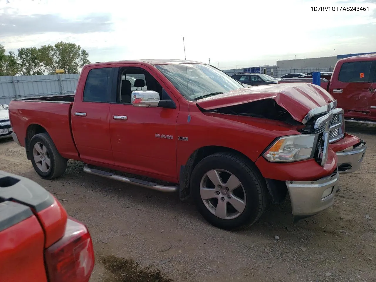 2010 Dodge Ram 1500 VIN: 1D7RV1GT7AS243461 Lot: 71819654