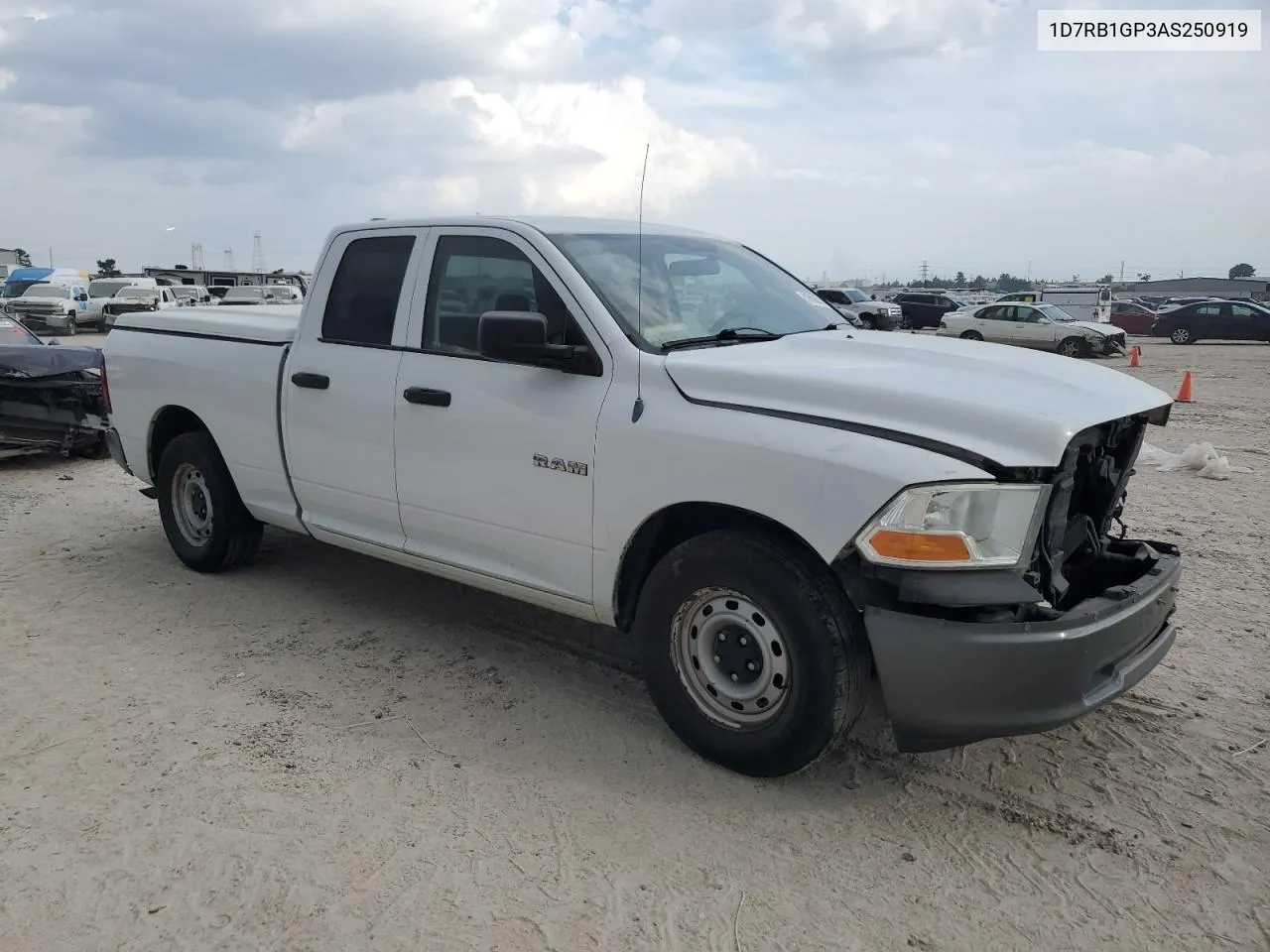 2010 Dodge Ram 1500 VIN: 1D7RB1GP3AS250919 Lot: 72003504