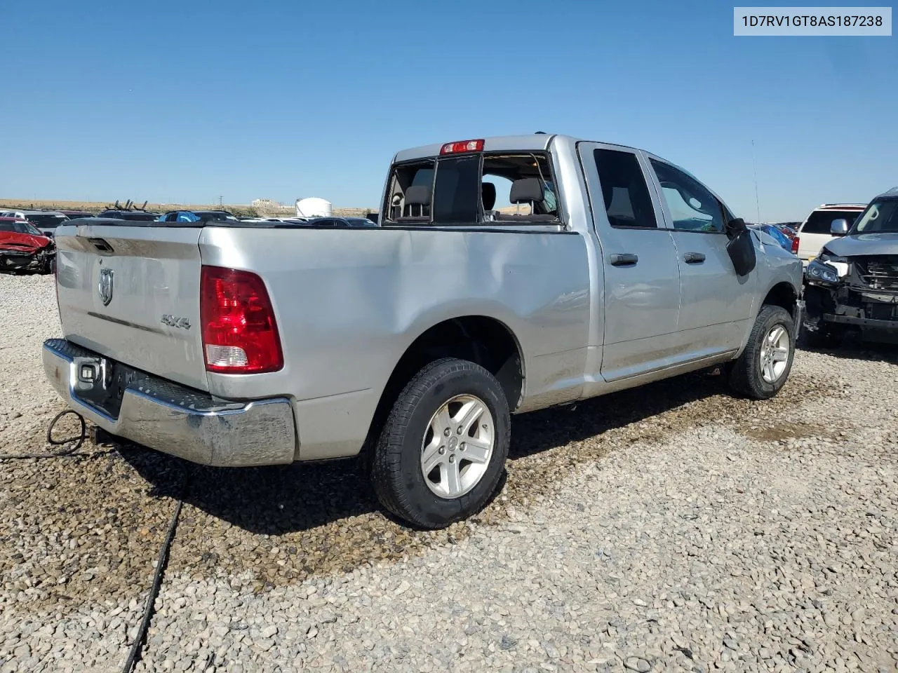 2010 Dodge Ram 1500 VIN: 1D7RV1GT8AS187238 Lot: 72088534