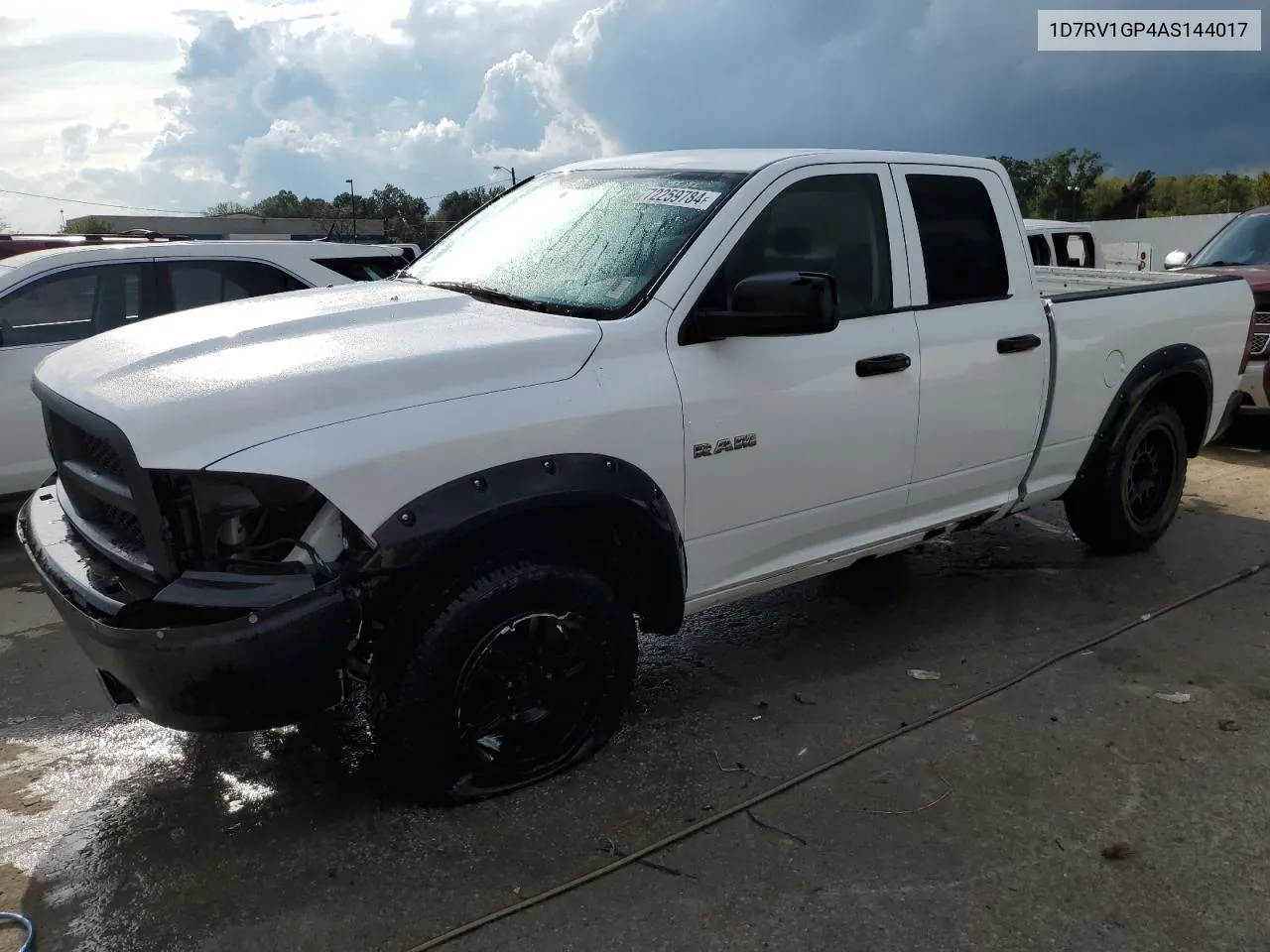 2010 Dodge Ram 1500 VIN: 1D7RV1GP4AS144017 Lot: 72259784