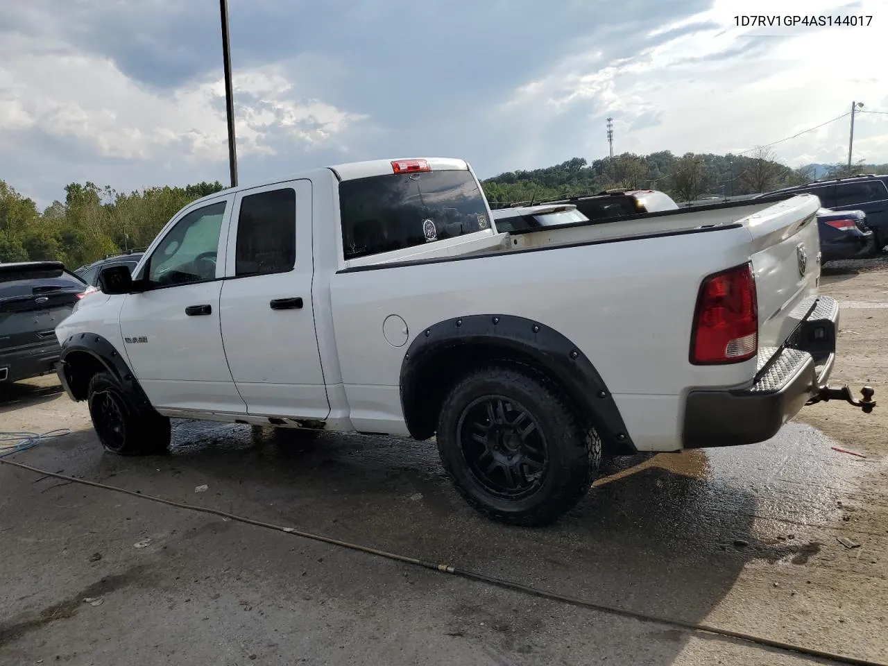 2010 Dodge Ram 1500 VIN: 1D7RV1GP4AS144017 Lot: 72259784