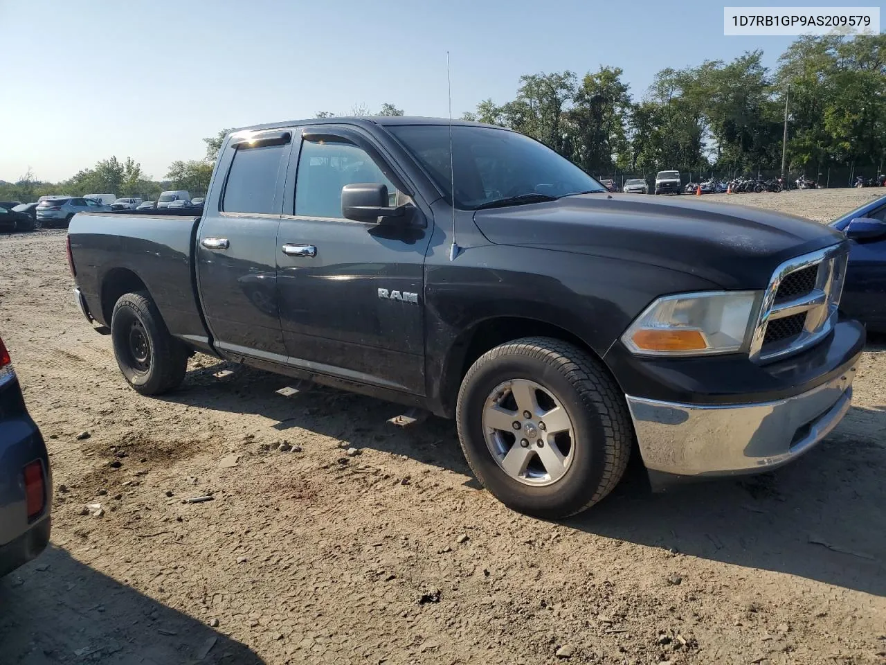 2010 Dodge Ram 1500 VIN: 1D7RB1GP9AS209579 Lot: 72497204