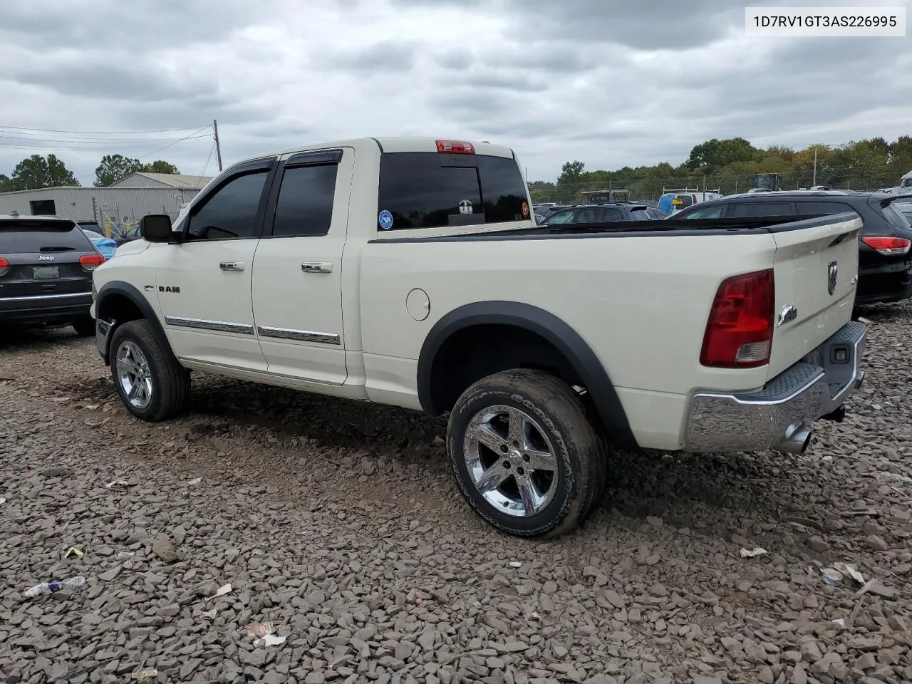 2010 Dodge Ram 1500 VIN: 1D7RV1GT3AS226995 Lot: 72541154