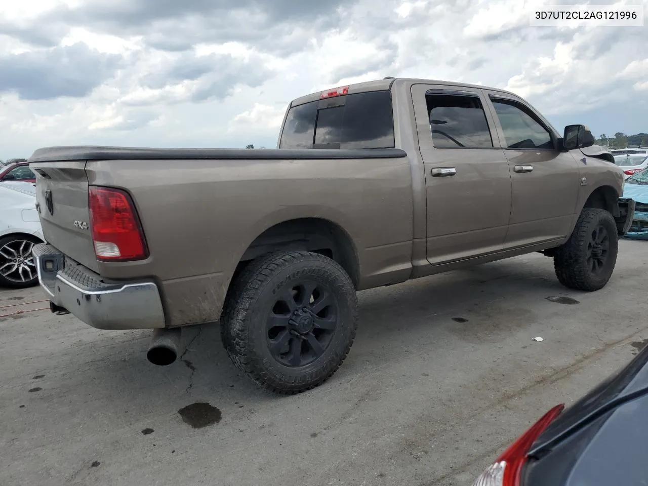 2010 Dodge Ram 2500 VIN: 3D7UT2CL2AG121996 Lot: 72980294