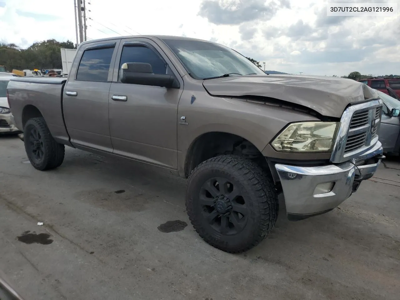 2010 Dodge Ram 2500 VIN: 3D7UT2CL2AG121996 Lot: 72980294