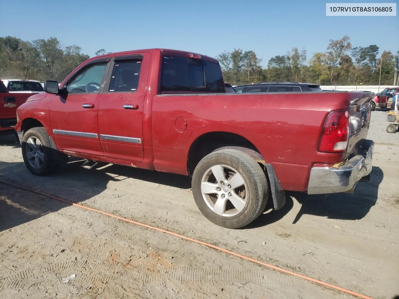 2010 Dodge Ram 1500 VIN: 1D7RV1GT8AS106805 Lot: 73874634