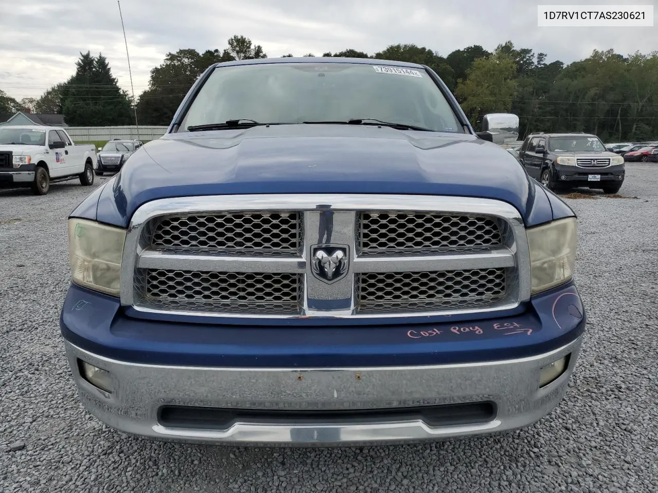 2010 Dodge Ram 1500 VIN: 1D7RV1CT7AS230621 Lot: 73915144