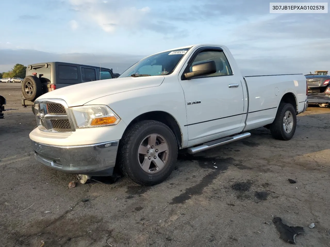 2010 Dodge Ram 1500 VIN: 3D7JB1EPXAG102578 Lot: 73938524