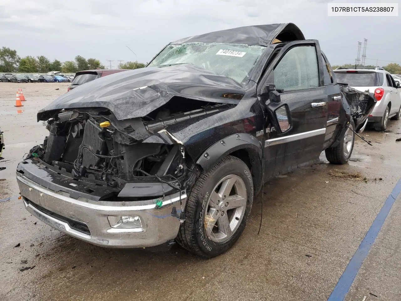 2010 Dodge Ram 1500 VIN: 1D7RB1CT5AS238807 Lot: 74019234