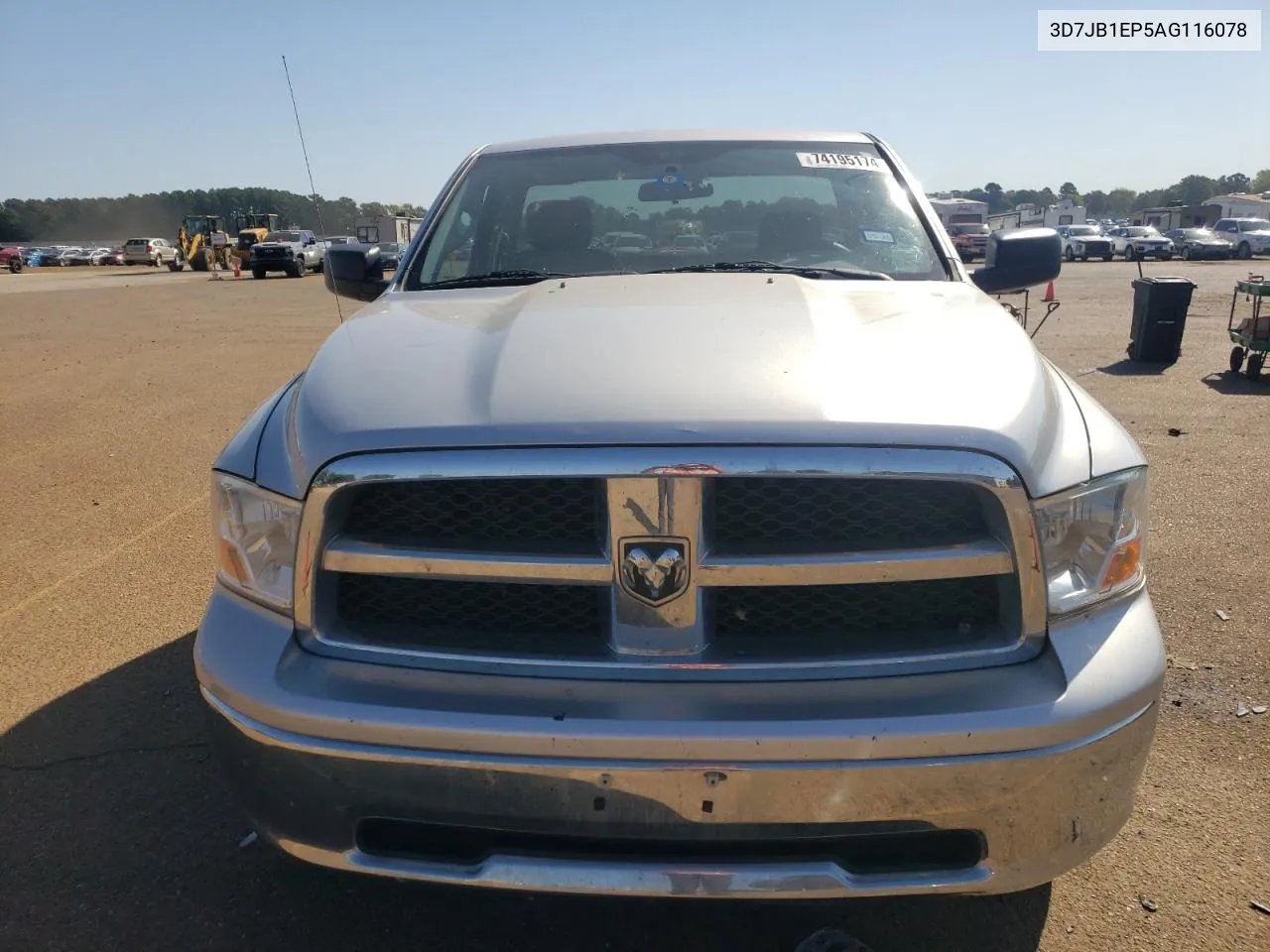 2010 Dodge Ram 1500 VIN: 3D7JB1EP5AG116078 Lot: 74195174