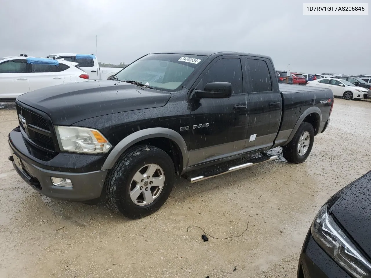 2010 Dodge Ram 1500 VIN: 1D7RV1GT7AS206846 Lot: 74340654