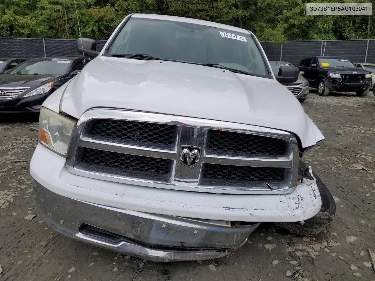 2010 Dodge Ram 1500 VIN: 3D7JB1EP5AG103041 Lot: 74579774