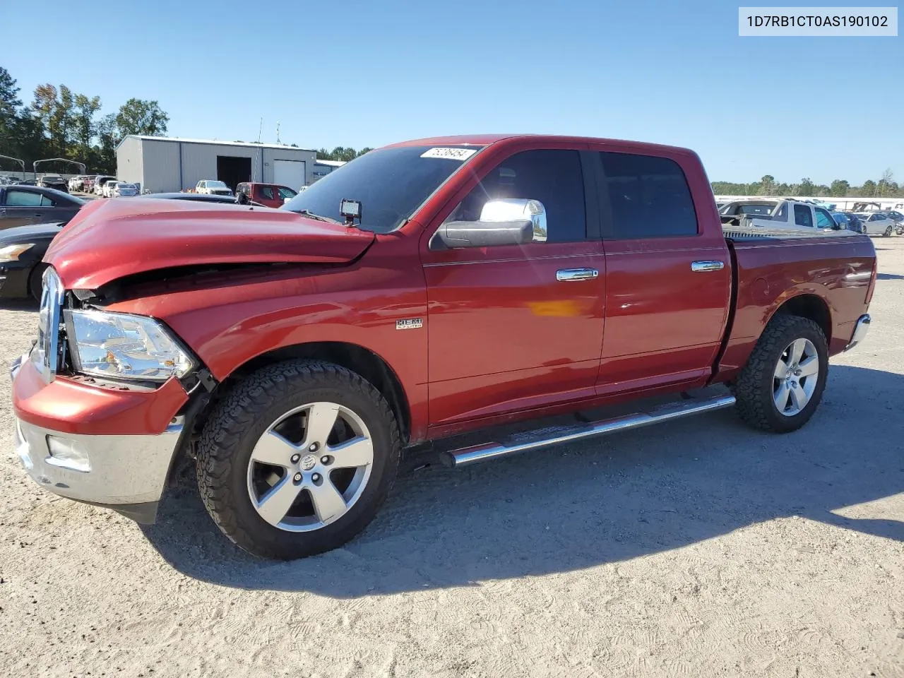 2010 Dodge Ram 1500 VIN: 1D7RB1CT0AS190102 Lot: 75236454