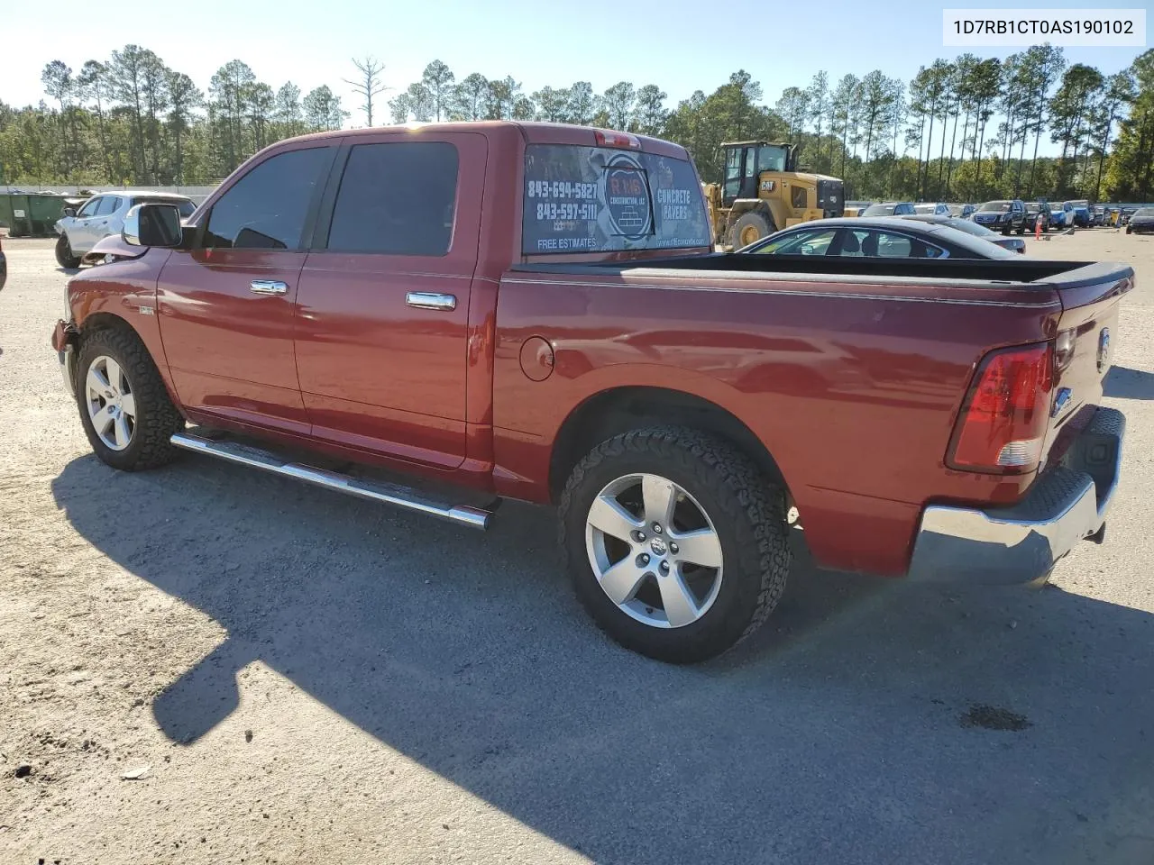 2010 Dodge Ram 1500 VIN: 1D7RB1CT0AS190102 Lot: 75236454