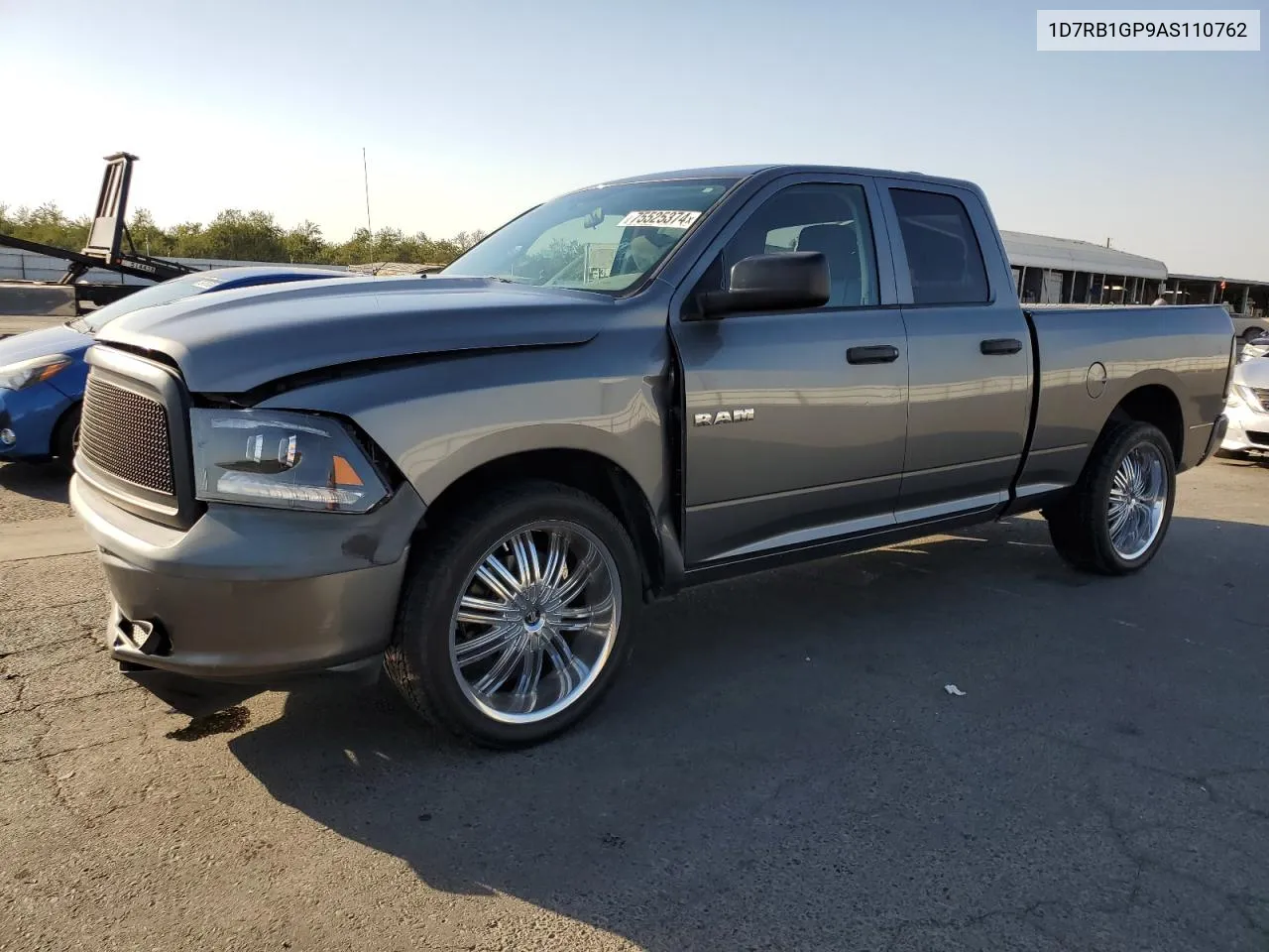 2010 Dodge Ram 1500 VIN: 1D7RB1GP9AS110762 Lot: 75525374