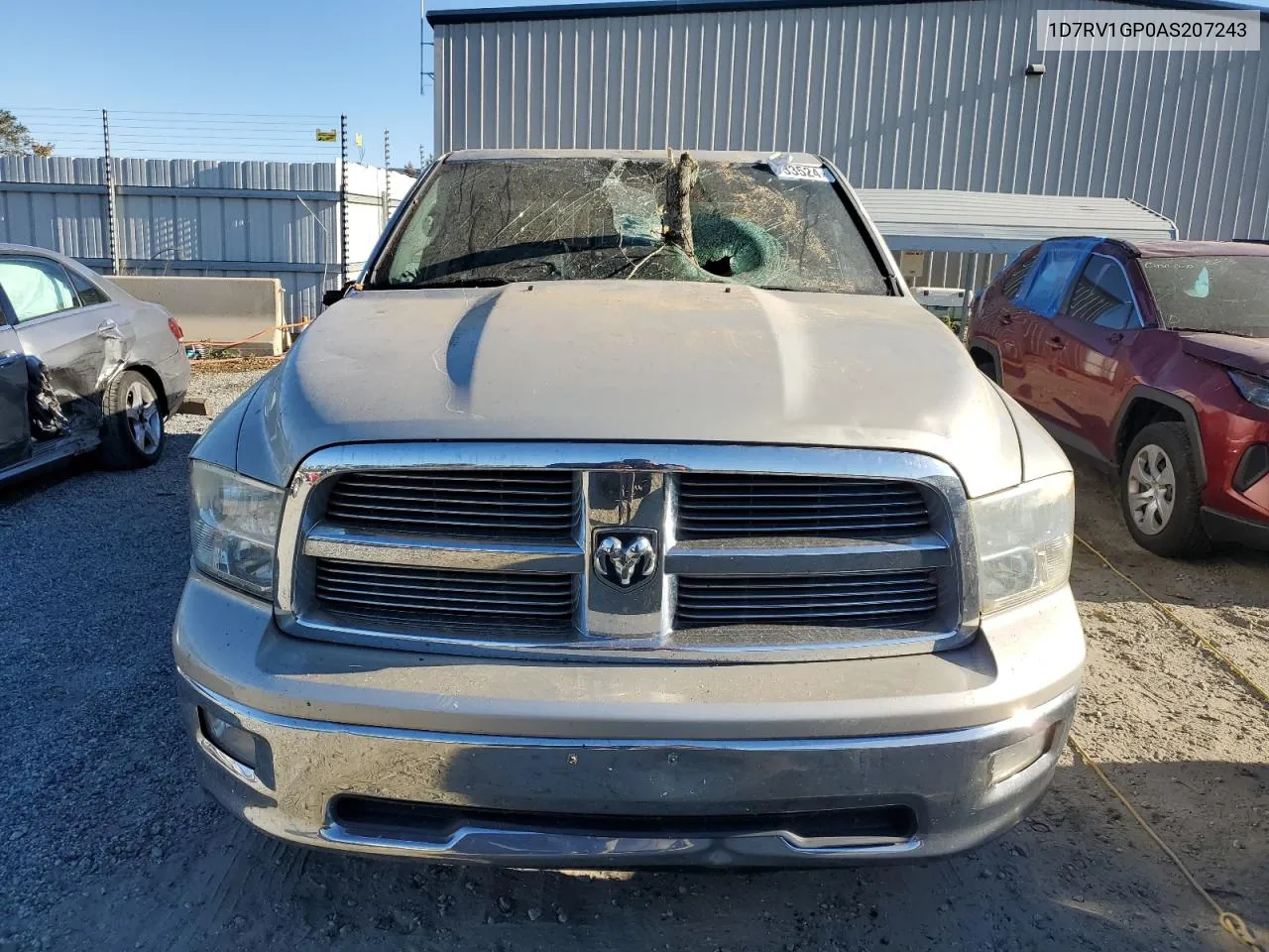 2010 Dodge Ram 1500 VIN: 1D7RV1GP0AS207243 Lot: 75733524