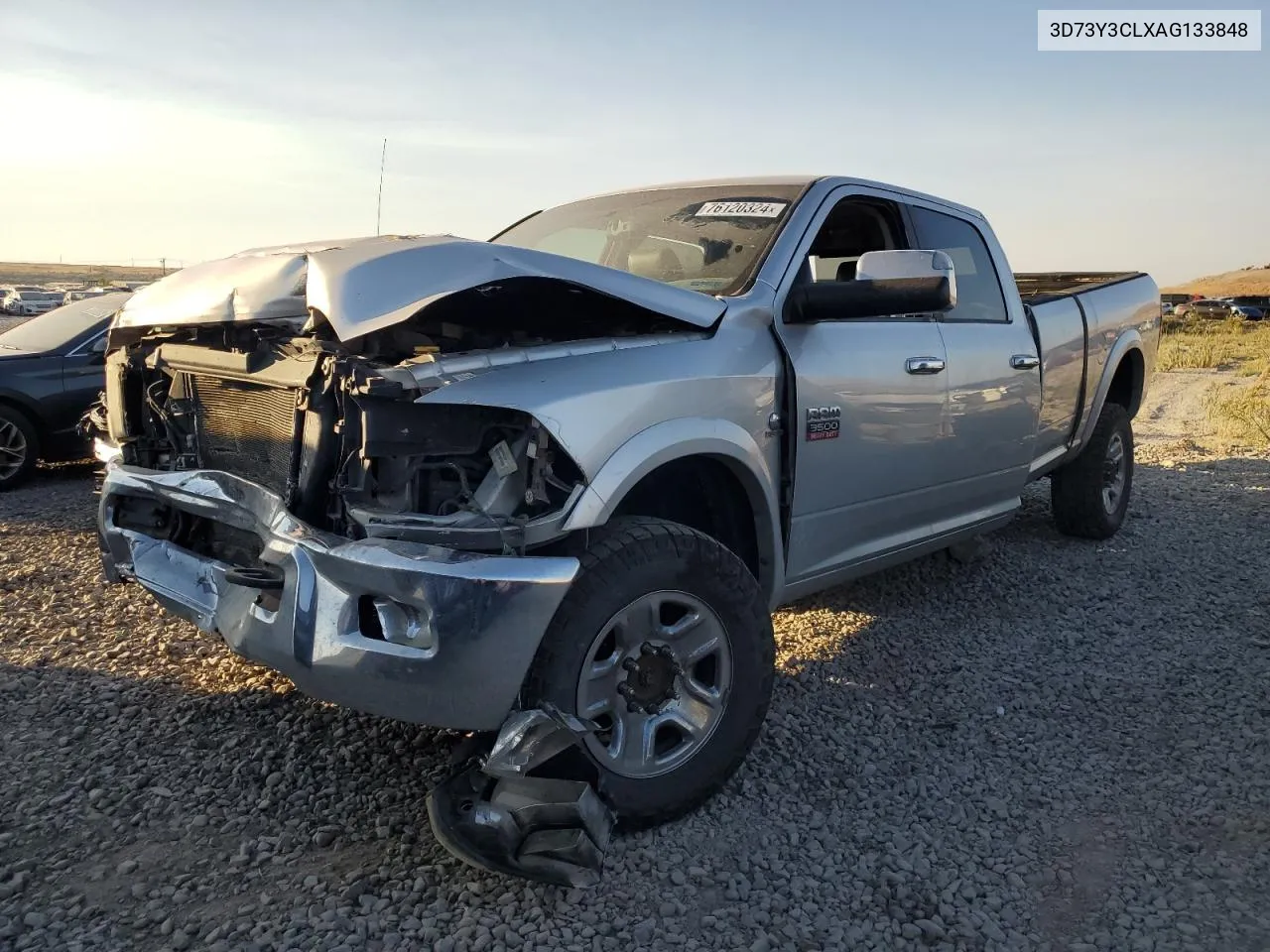 2010 Dodge Ram 3500 VIN: 3D73Y3CLXAG133848 Lot: 76120324