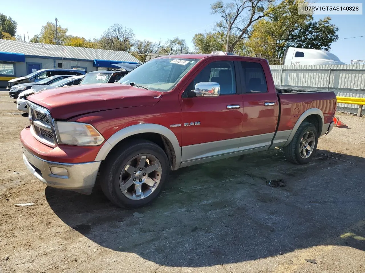 2010 Dodge Ram 1500 VIN: 1D7RV1GT5AS140328 Lot: 76360224