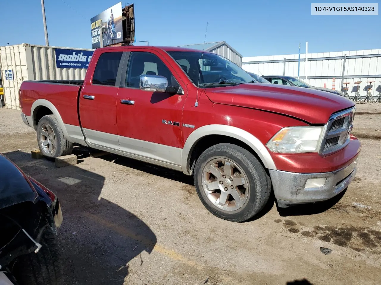 2010 Dodge Ram 1500 VIN: 1D7RV1GT5AS140328 Lot: 76360224