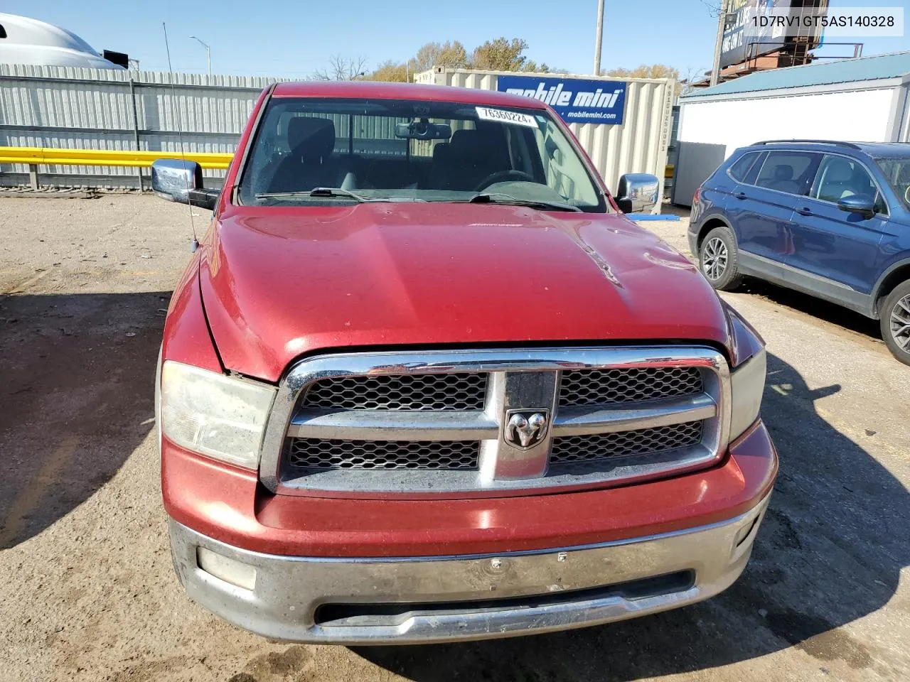 2010 Dodge Ram 1500 VIN: 1D7RV1GT5AS140328 Lot: 76360224