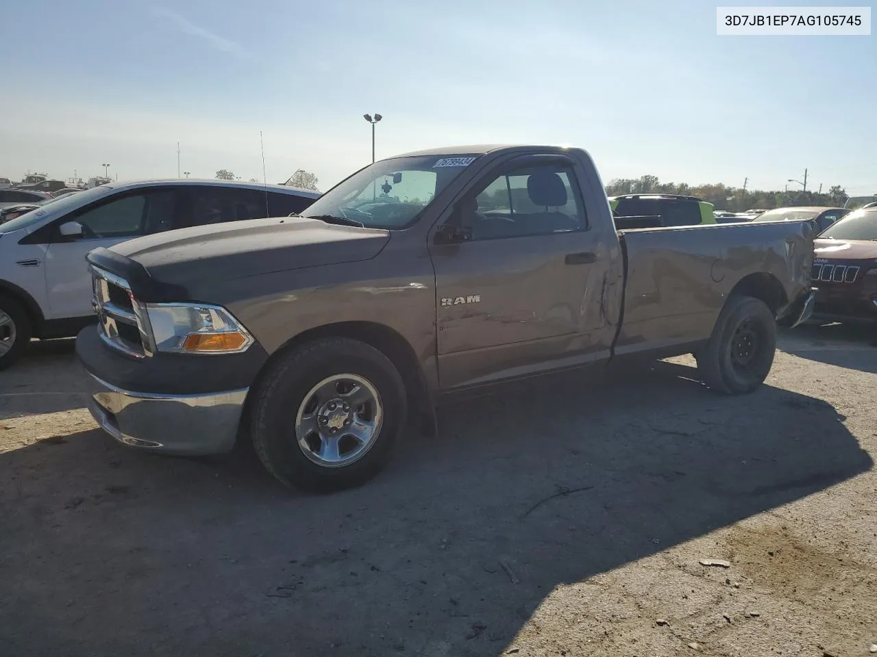 2010 Dodge Ram 1500 VIN: 3D7JB1EP7AG105745 Lot: 76799434