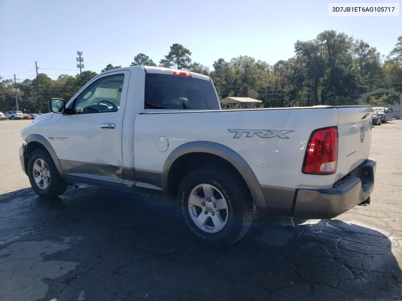 2010 Dodge Ram 1500 VIN: 3D7JB1ET6AG105717 Lot: 76893404