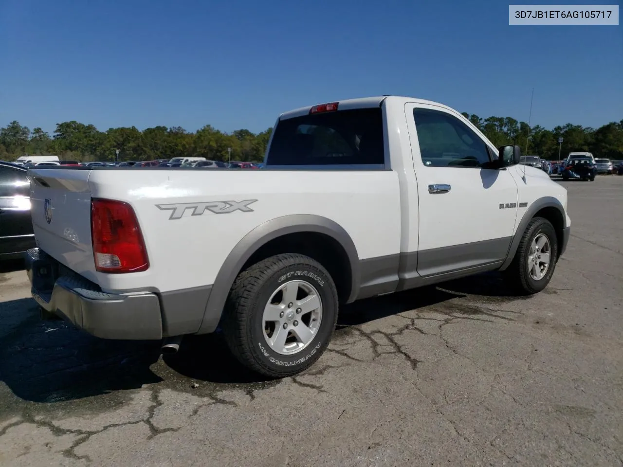 2010 Dodge Ram 1500 VIN: 3D7JB1ET6AG105717 Lot: 76893404