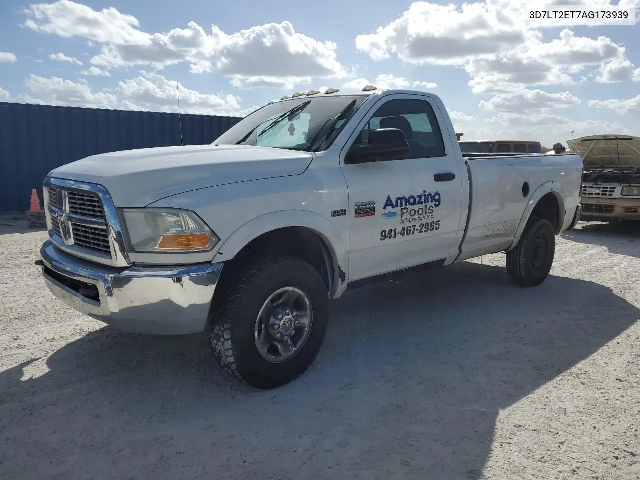 2010 Dodge Ram 2500 VIN: 3D7LT2ET7AG173939 Lot: 76978744