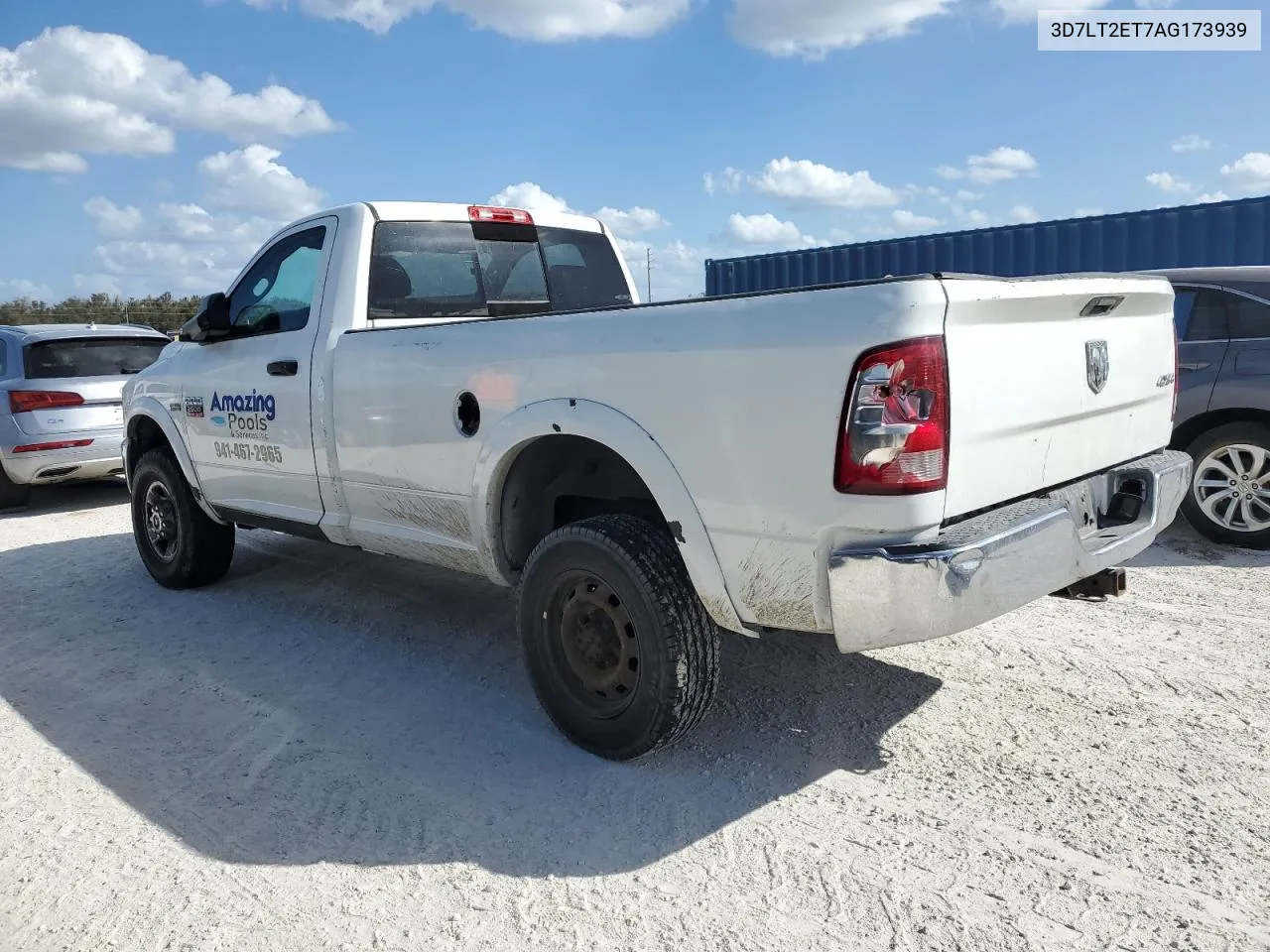 2010 Dodge Ram 2500 VIN: 3D7LT2ET7AG173939 Lot: 76978744