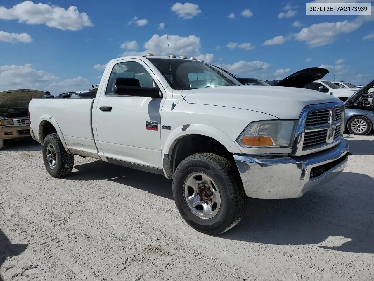 2010 Dodge Ram 2500 VIN: 3D7LT2ET7AG173939 Lot: 76978744