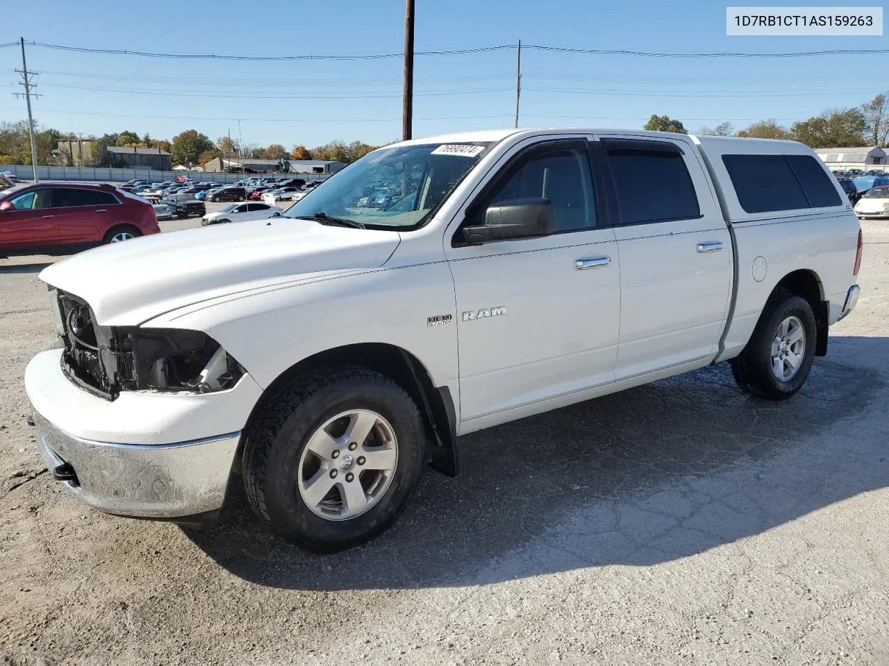 2010 Dodge Ram 1500 VIN: 1D7RB1CT1AS159263 Lot: 76990474