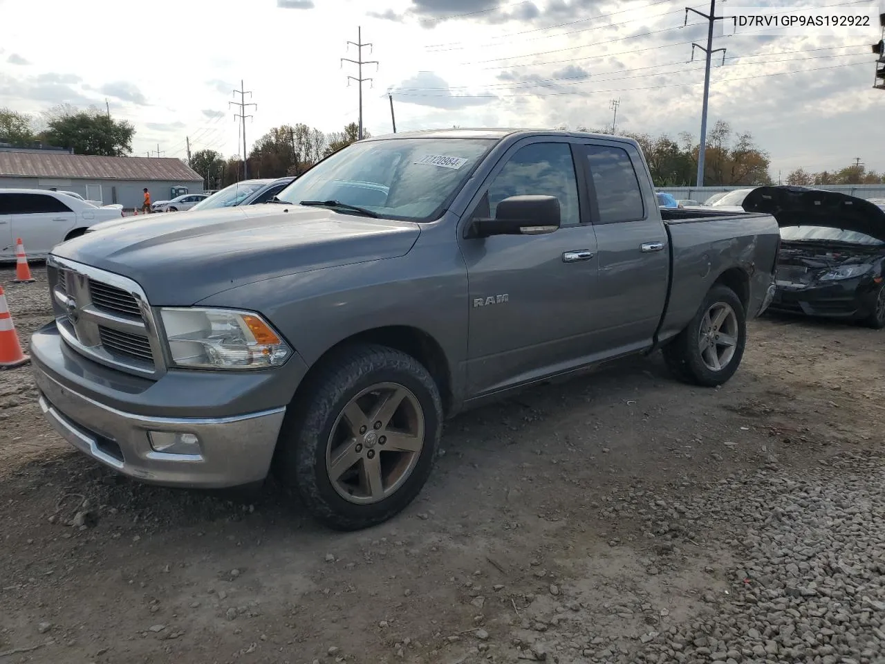 2010 Dodge Ram 1500 VIN: 1D7RV1GP9AS192922 Lot: 77120984