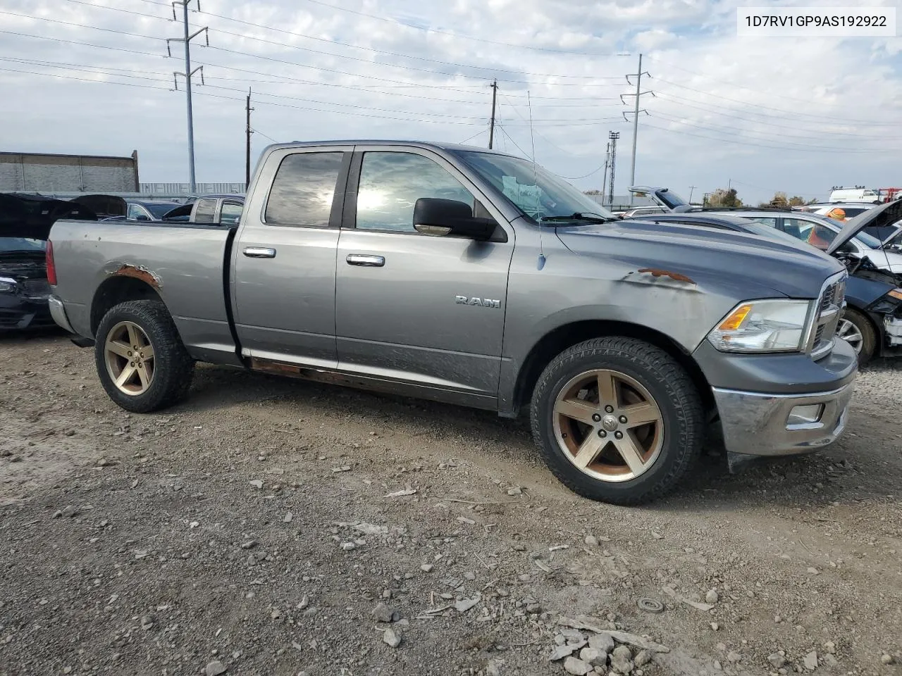 2010 Dodge Ram 1500 VIN: 1D7RV1GP9AS192922 Lot: 77120984