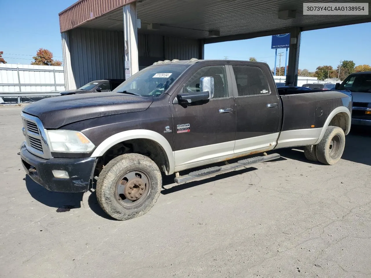 2010 Dodge Ram 3500 VIN: 3D73Y4CL4AG138954 Lot: 77129134