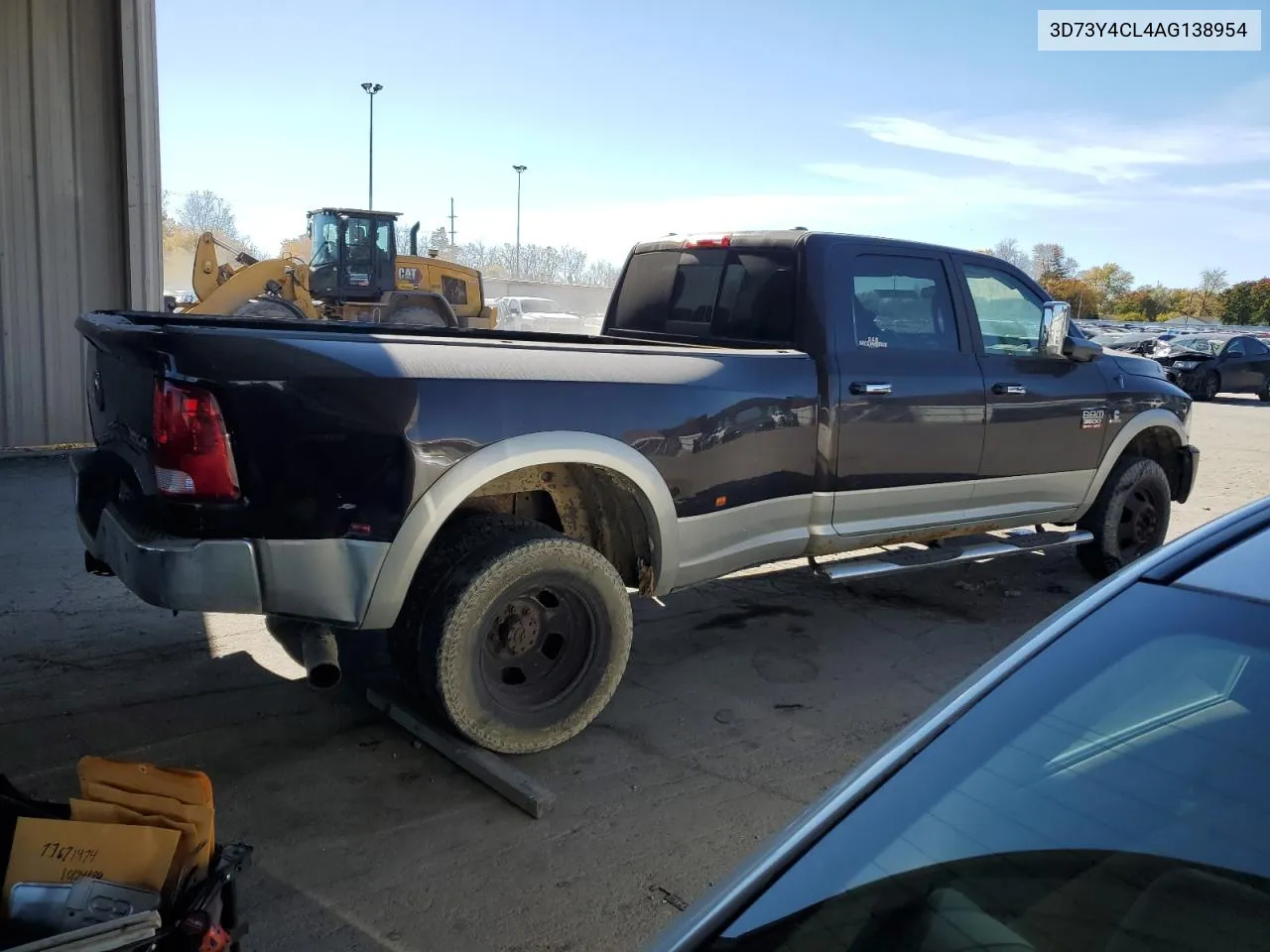 2010 Dodge Ram 3500 VIN: 3D73Y4CL4AG138954 Lot: 77129134