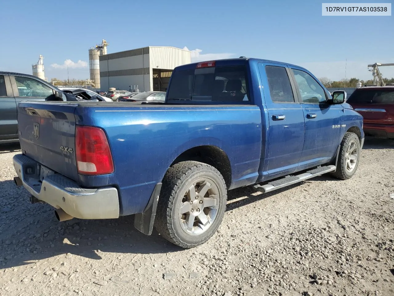 2010 Dodge Ram 1500 VIN: 1D7RV1GT7AS103538 Lot: 77153784