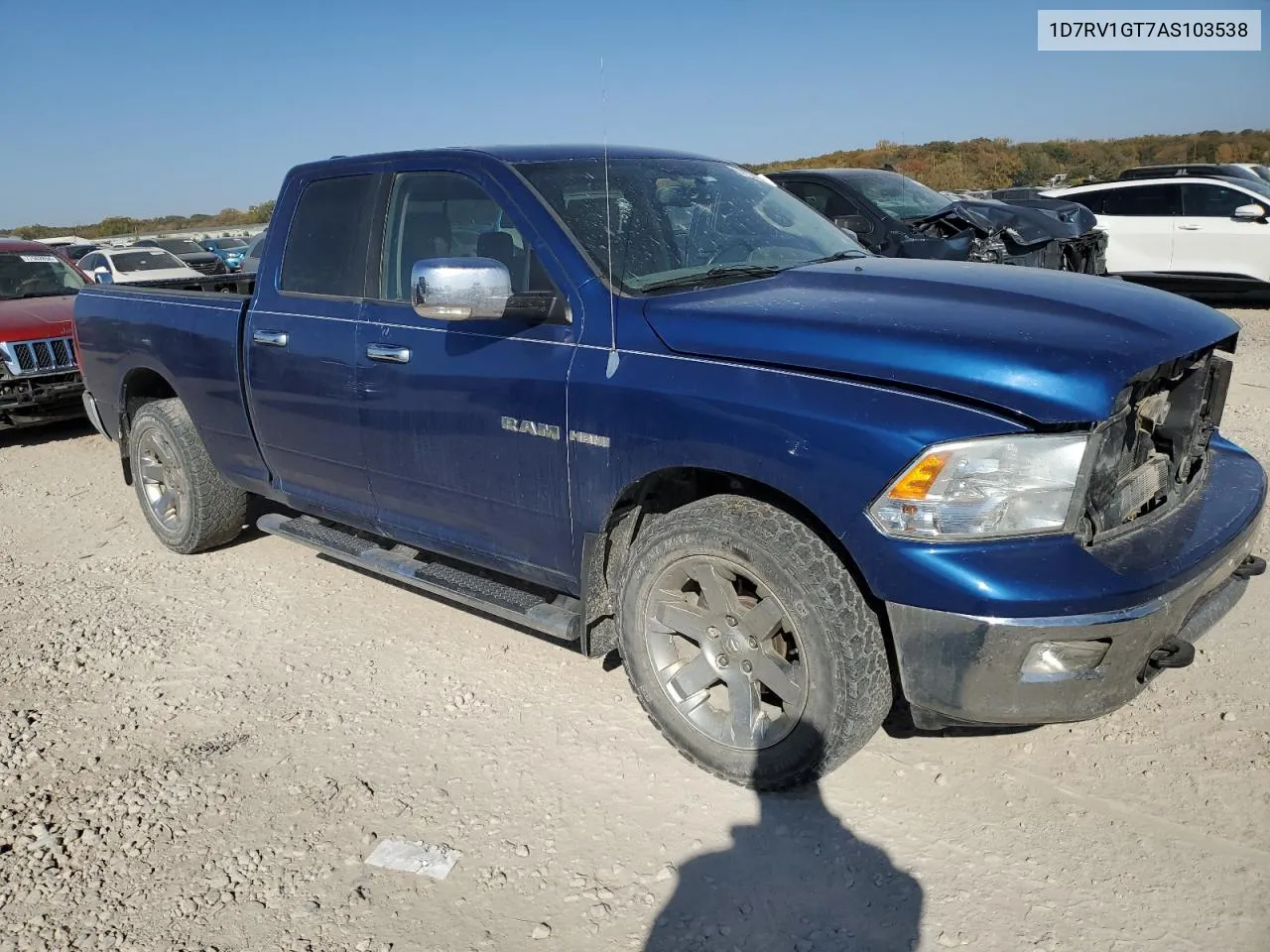 1D7RV1GT7AS103538 2010 Dodge Ram 1500