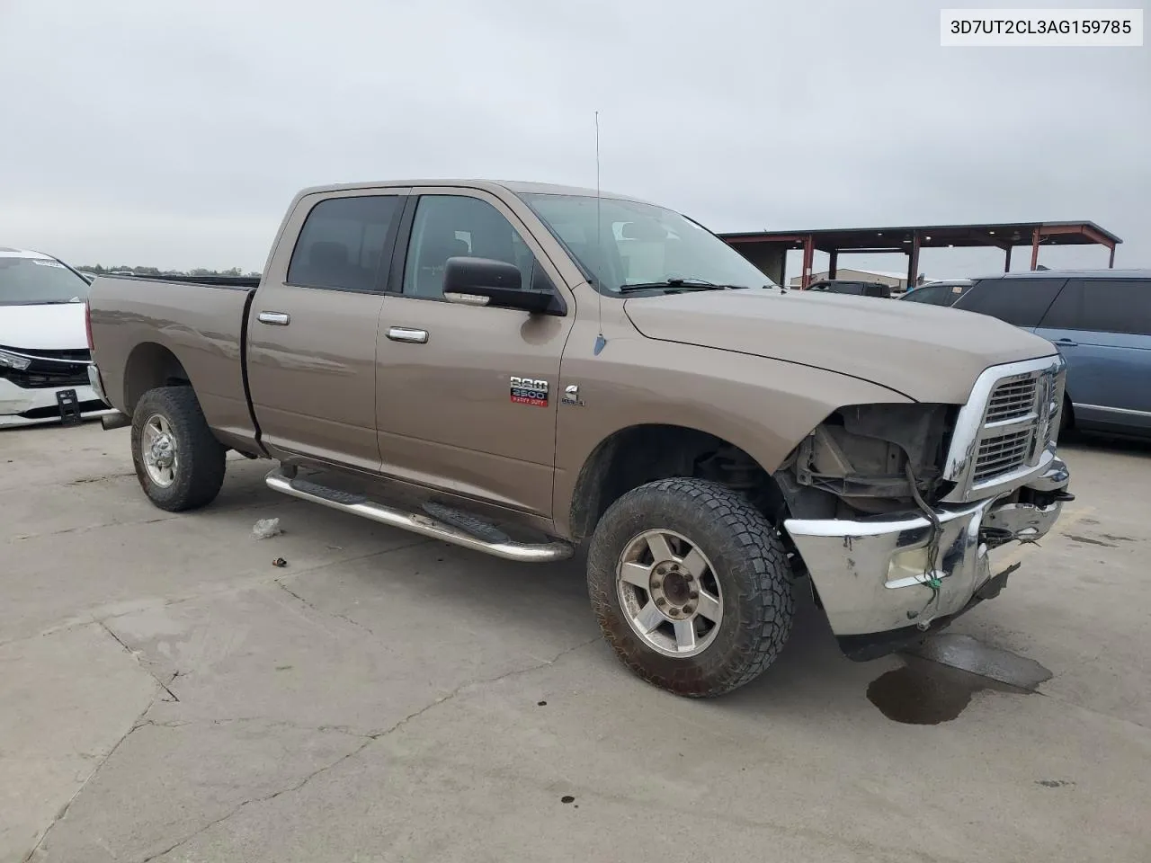 2010 Dodge Ram 2500 VIN: 3D7UT2CL3AG159785 Lot: 77437814