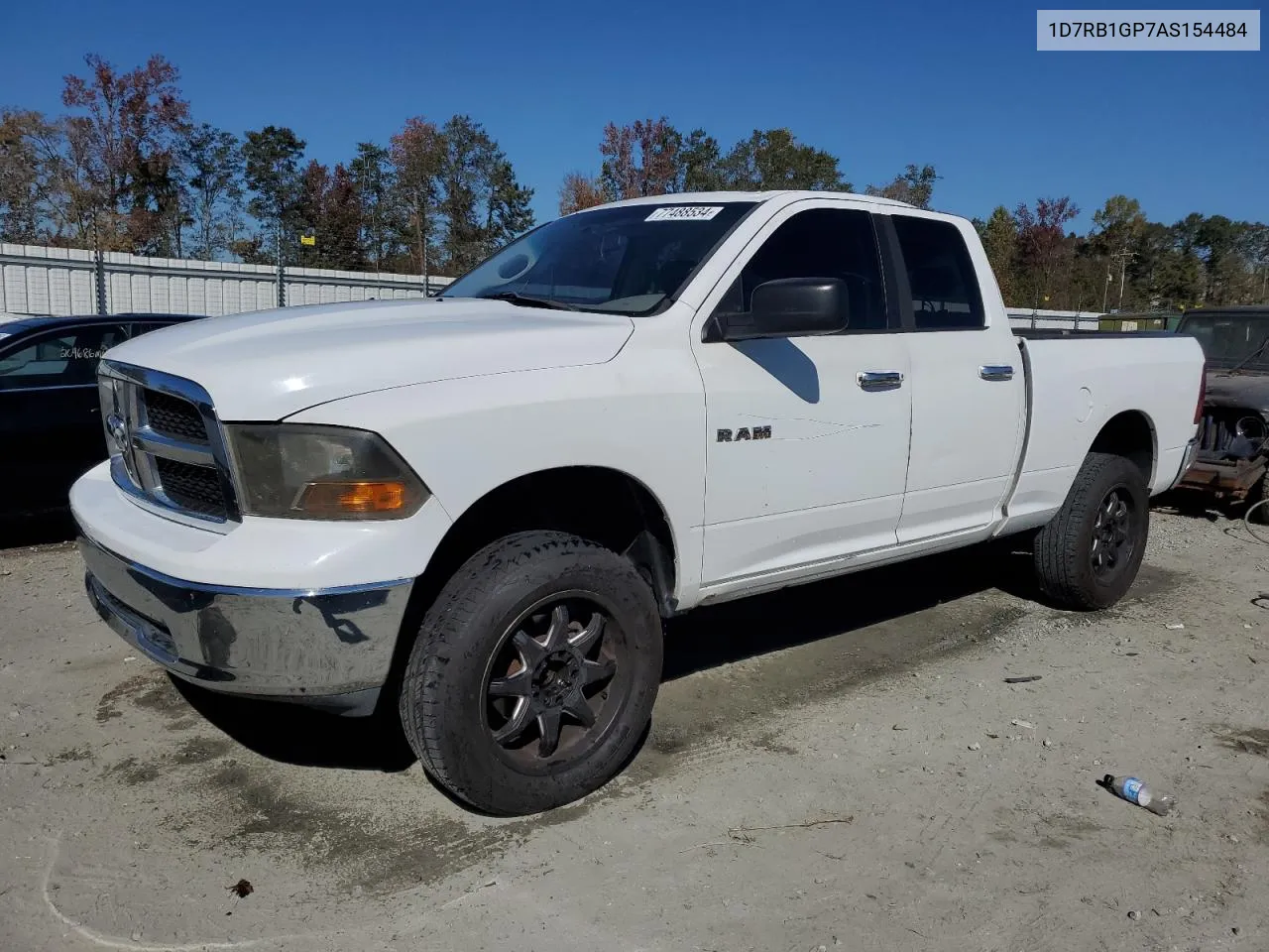 2010 Dodge Ram 1500 VIN: 1D7RB1GP7AS154484 Lot: 77488534