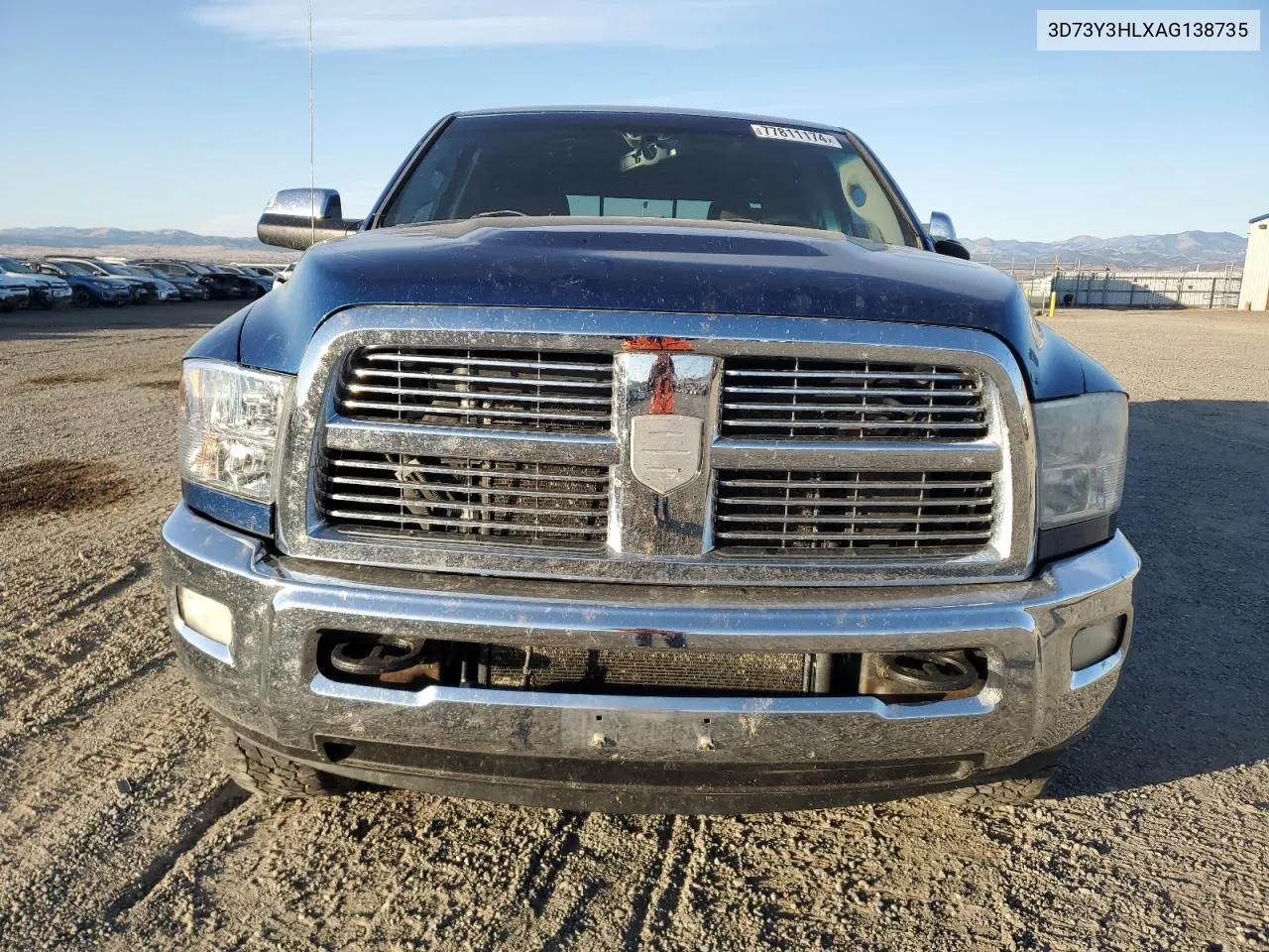 2010 Dodge Ram 3500 VIN: 3D73Y3HLXAG138735 Lot: 77811174