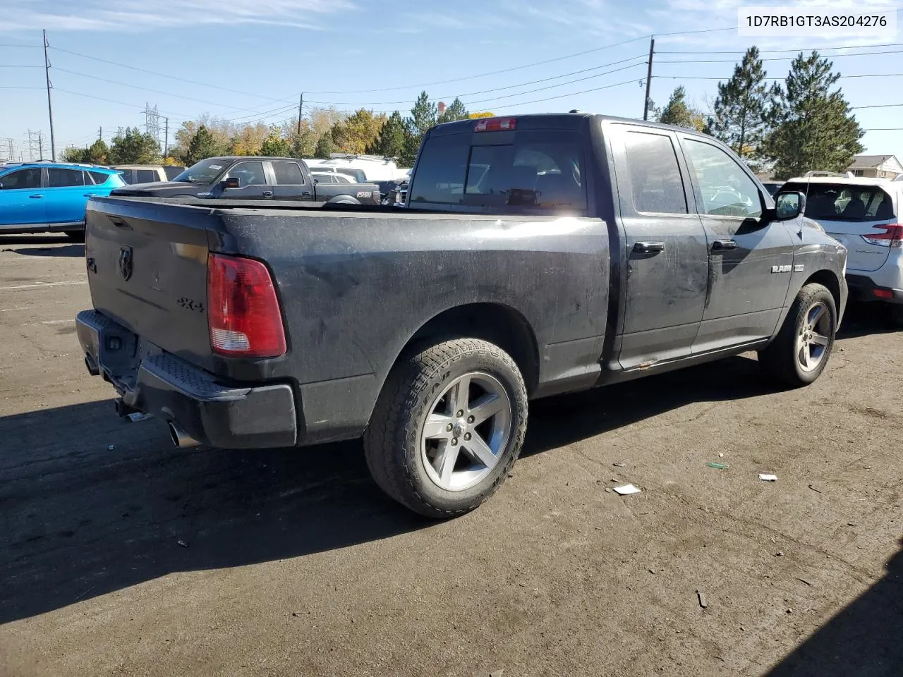 2010 Dodge Ram 1500 VIN: 1D7RB1GT3AS204276 Lot: 77839374