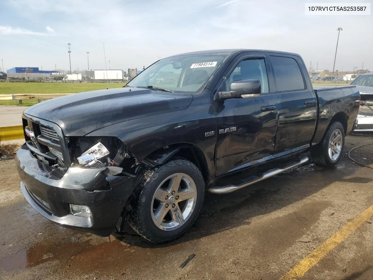 2010 Dodge Ram 1500 VIN: 1D7RV1CT5AS253587 Lot: 77984514