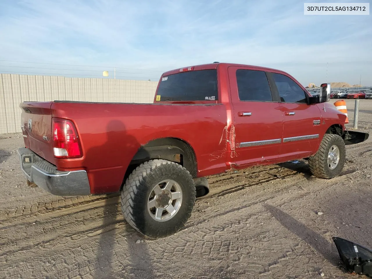 2010 Dodge Ram 2500 VIN: 3D7UT2CL5AG134712 Lot: 78029564