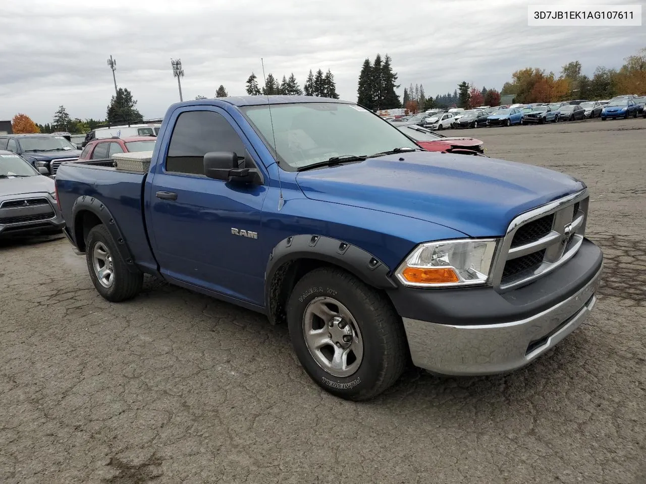 2010 Dodge Ram 1500 VIN: 3D7JB1EK1AG107611 Lot: 78062694