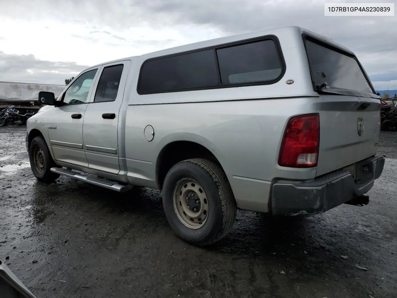 2010 Dodge Ram 1500 VIN: 1D7RB1GP4AS230839 Lot: 78201694