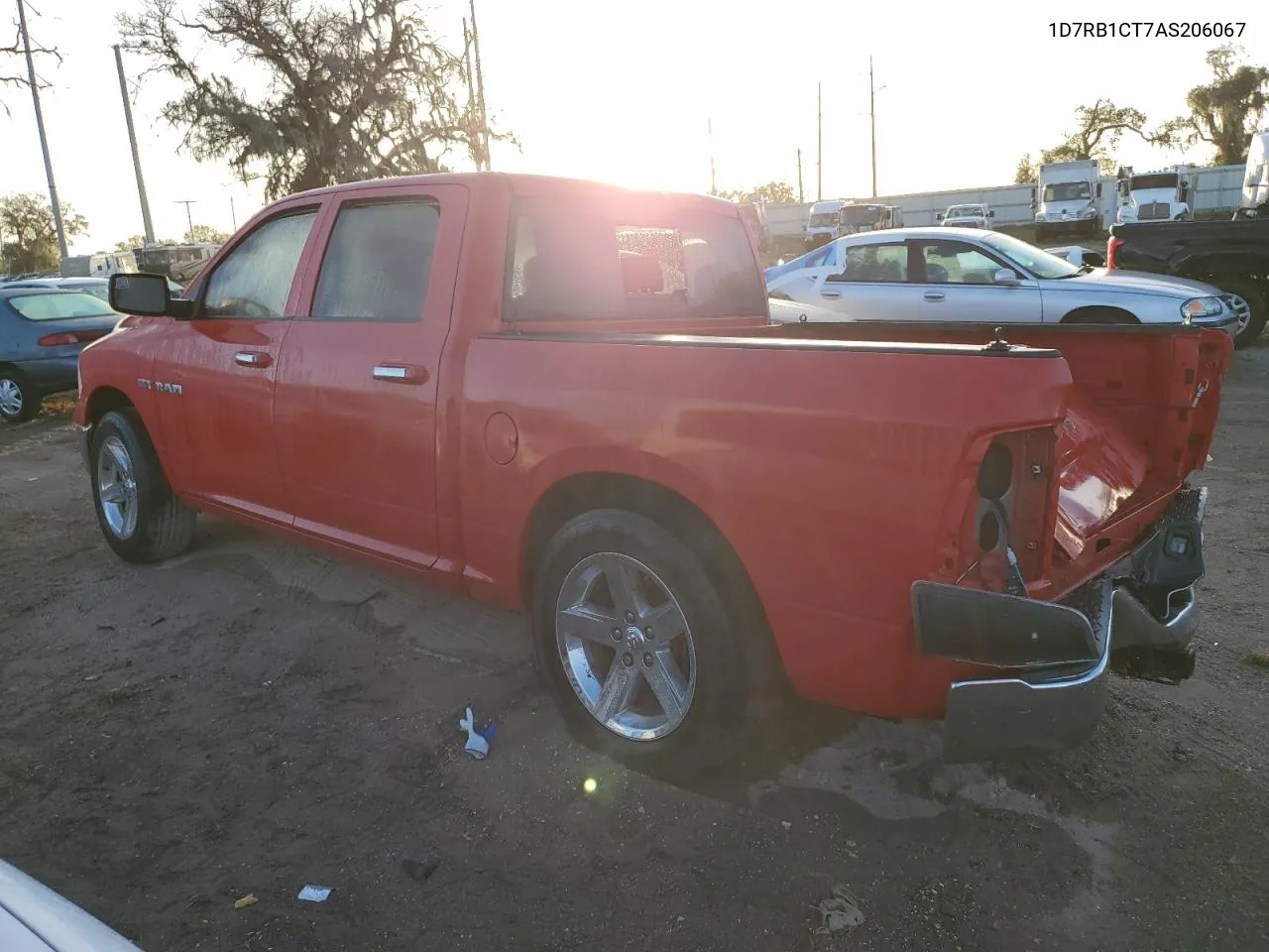 2010 Dodge Ram 1500 VIN: 1D7RB1CT7AS206067 Lot: 78496084