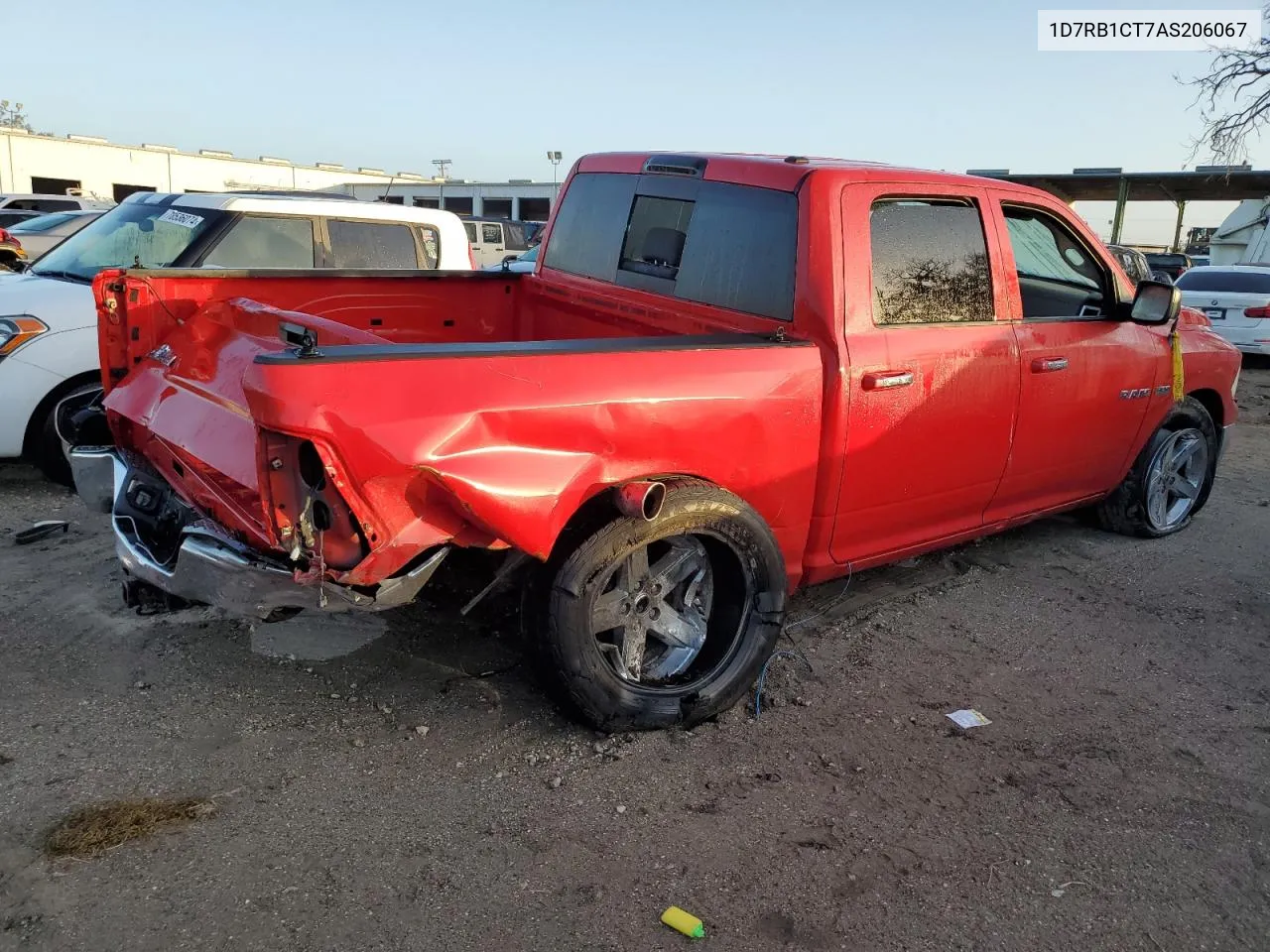 2010 Dodge Ram 1500 VIN: 1D7RB1CT7AS206067 Lot: 78496084