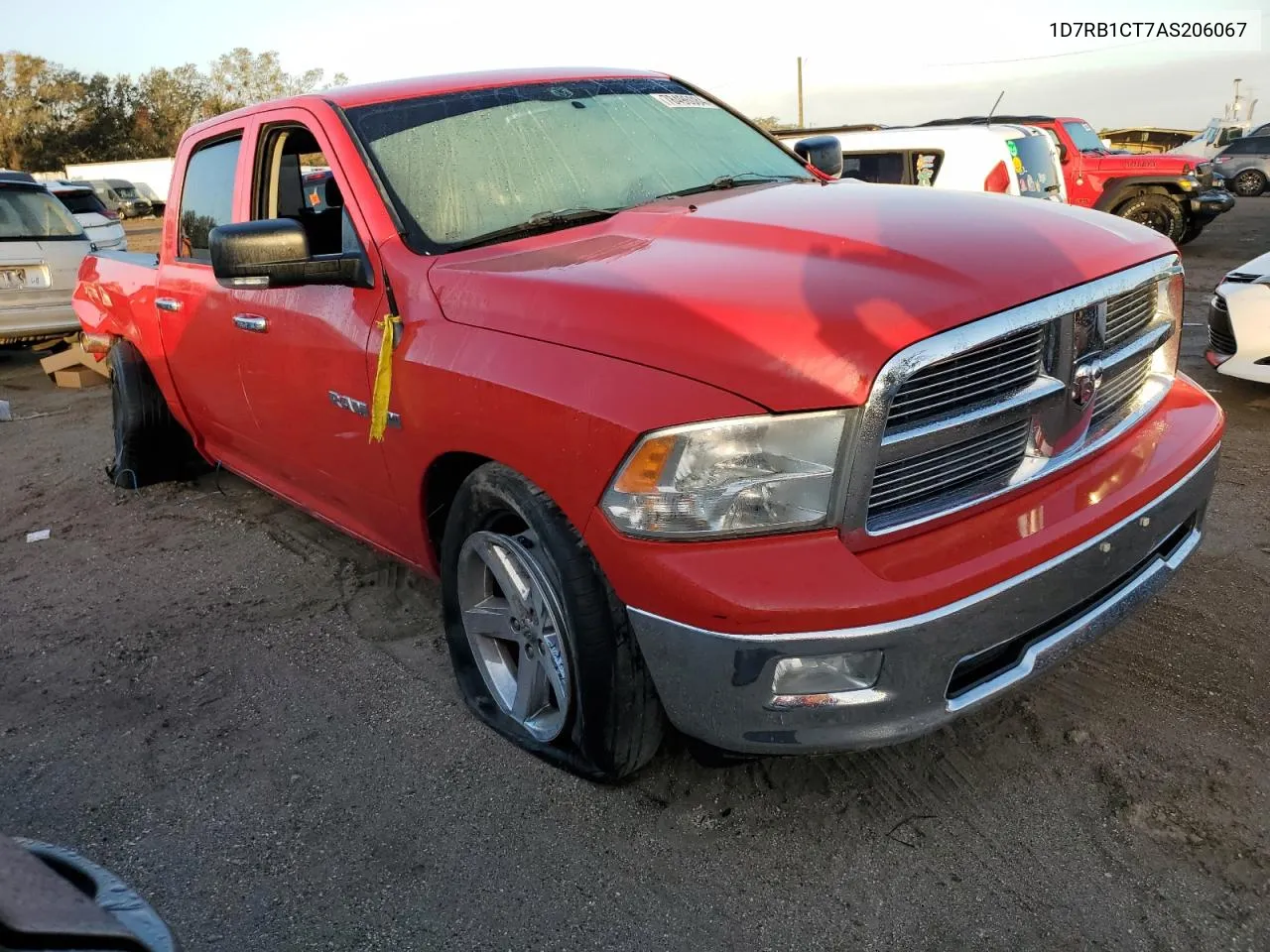 2010 Dodge Ram 1500 VIN: 1D7RB1CT7AS206067 Lot: 78496084